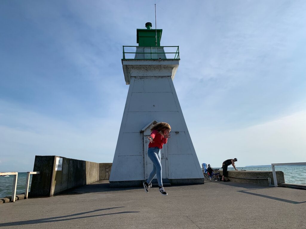 Brooke Jumping Port Dover