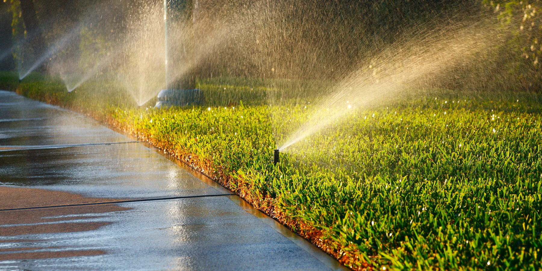lawn sprinkler system