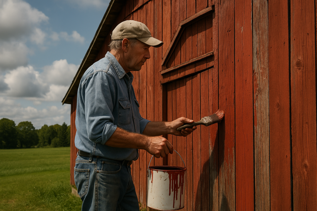 Preparation and Maintenance of Painted Barns
