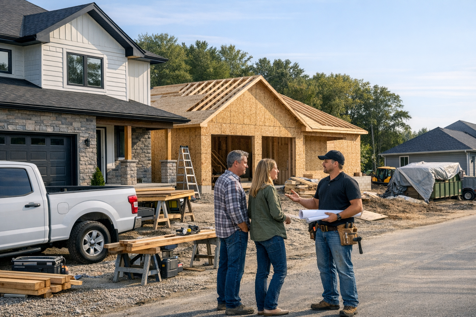 Home construction process Norfolk